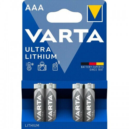 16 VARTA ULTRA LITHIUM AAA Batteries 6103 R3 FR10G445 1.5V