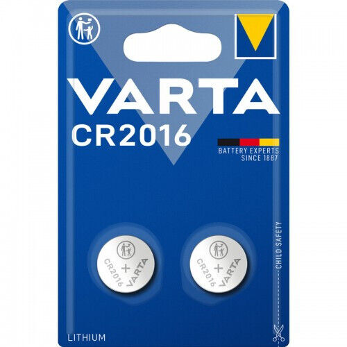 10 VARTA LITHIUM CR2016 6016 3V Button Cell Lithium Batteries