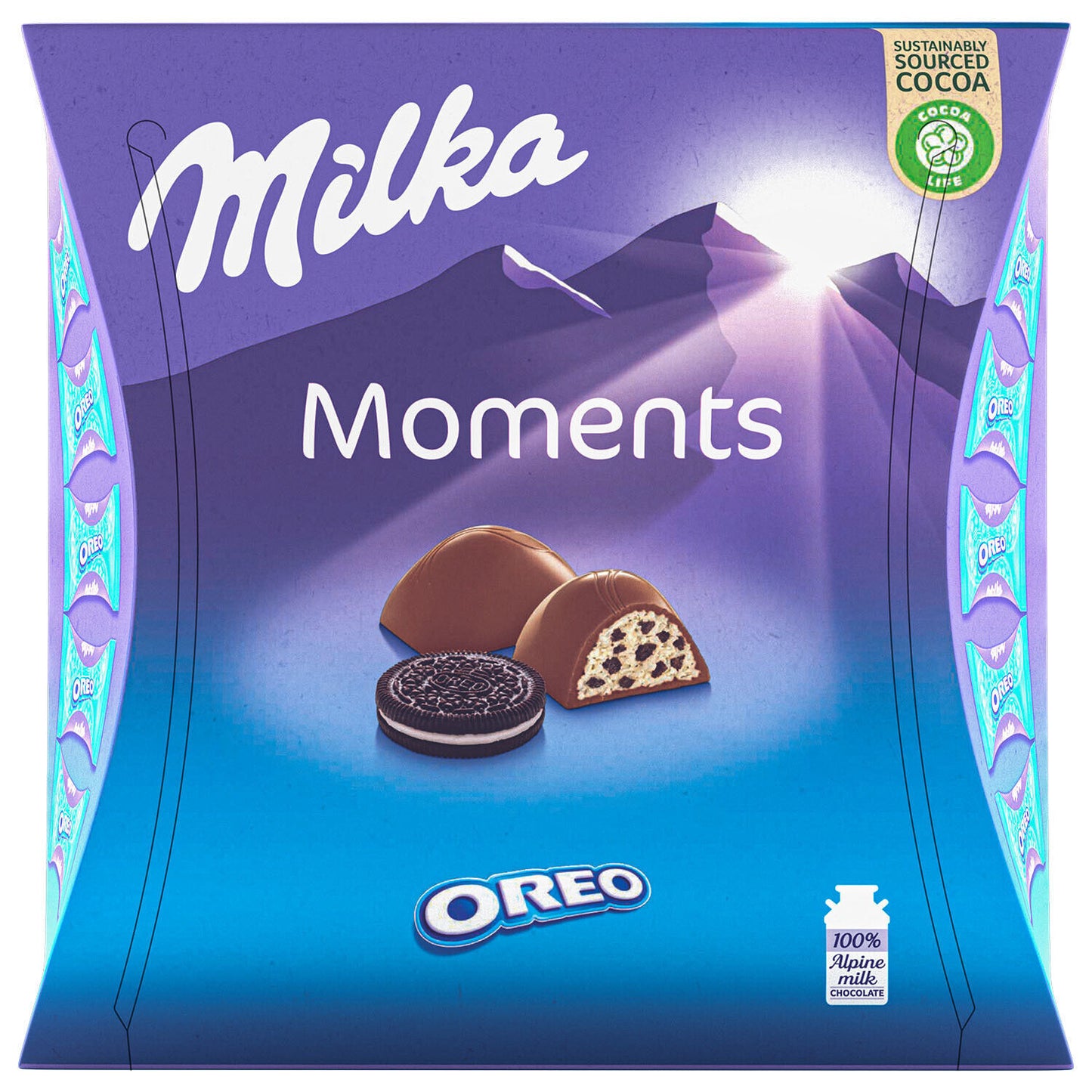 3 MILKA MOMENTS OREO Chocolate Candy Party Sweets 92g 3.2oz