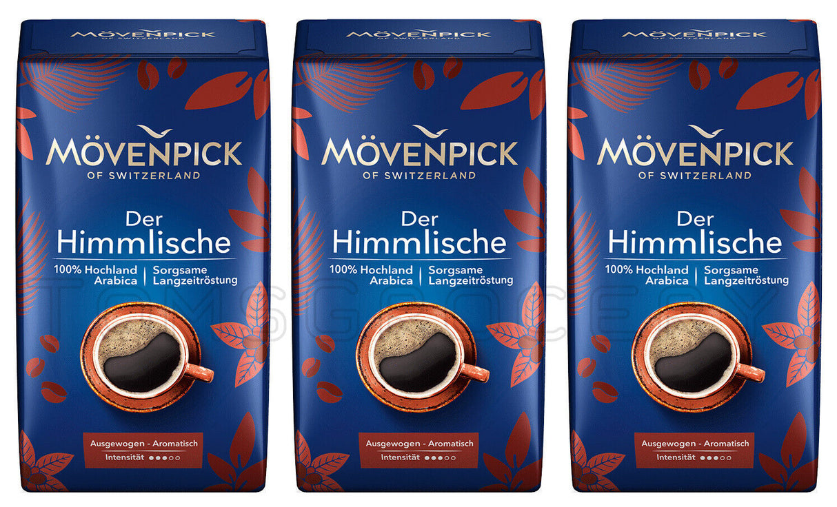 3 MOVENPICK Der Himmlische Ground Coffee 500g 17oz