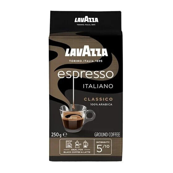 3 LAVAZZA ESPRESSO ITALIANO Classico Premium Ground Coffee 250g 8.8oz