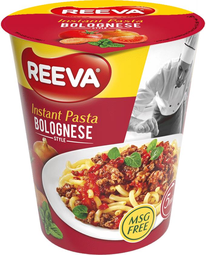 REEVA BOLOGNESE Flavor Instant Noodles 4 x 70g