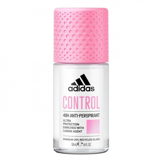 10 ADIDAS CONTROL 48H ULTRA PROTECTION Antiperspirant Roll On Deodorant 50ml
