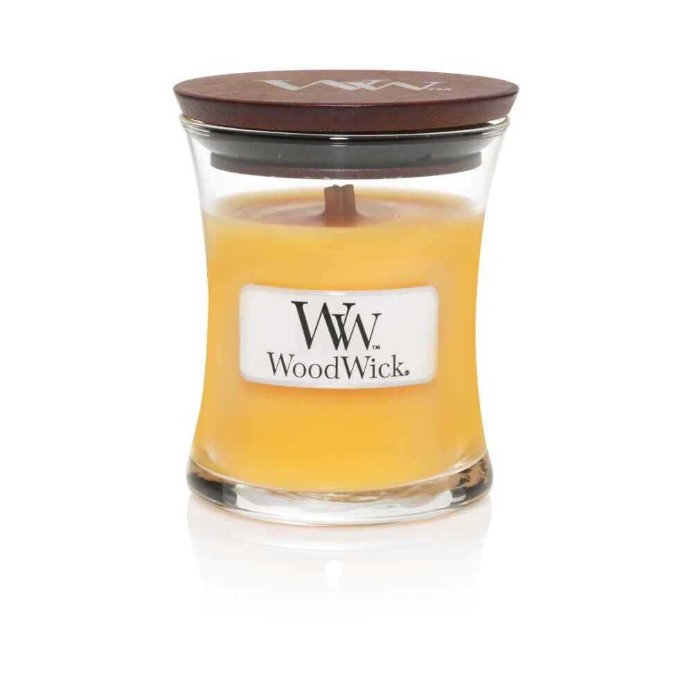 WOODWICK SEASIDE MIMOSA Scented Hourglass Candle 85g 3oz