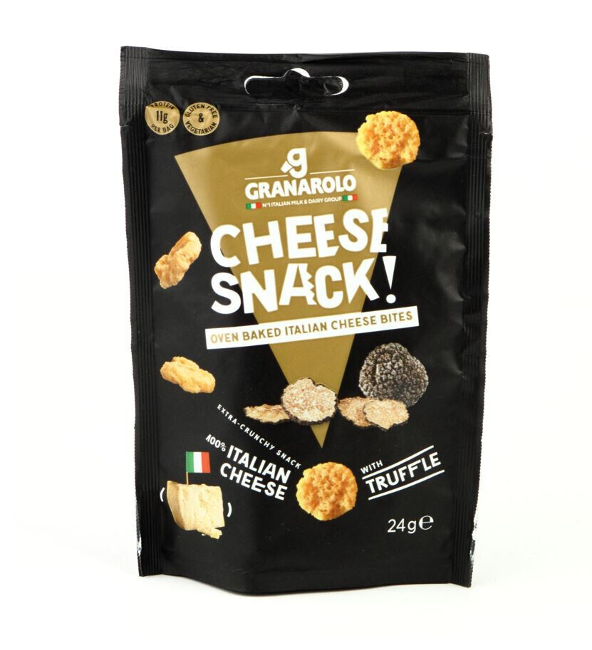 6 GRANAROLO CHEESE SNACK With Truffles Oven Baked Italian Bites 24g 0.84oz
