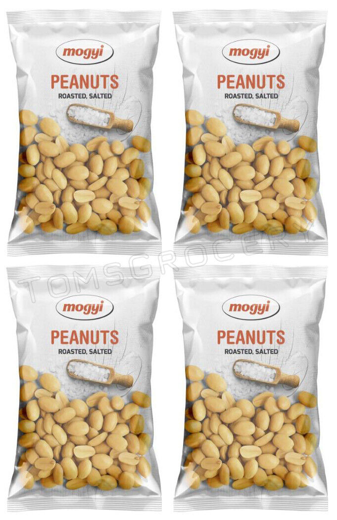 MOGYI Roasted Salted Peanuts 4 x 150g