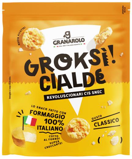 6 GRANAROLO CHEESE SNACK Classic Oven Baked Crispy Italian Bites 35g 1.2oz