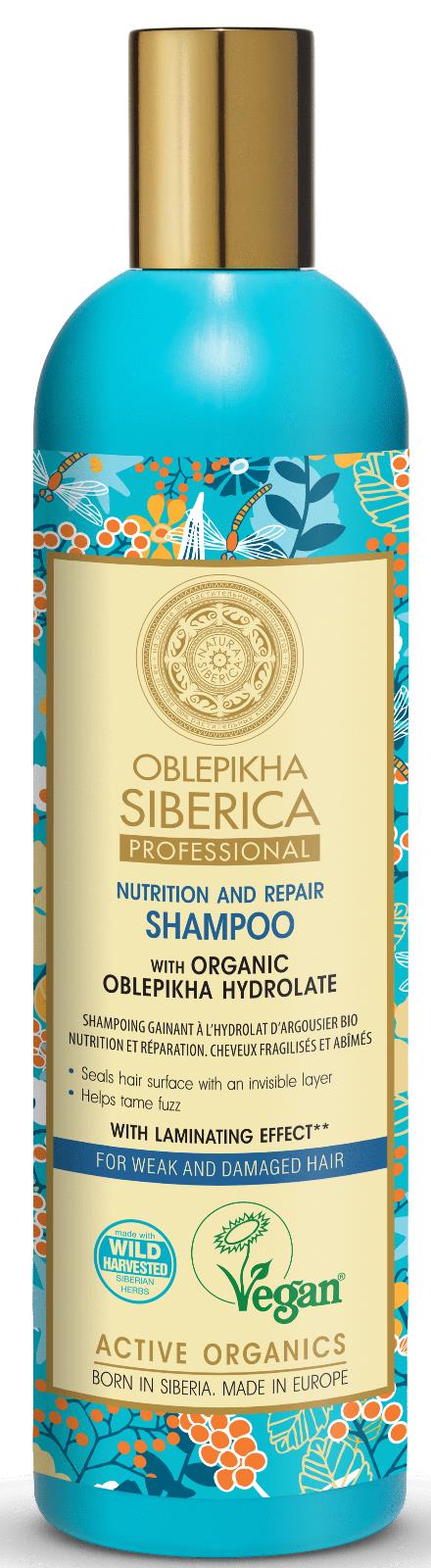 OBLEPIKHA SIBERICA Professional Nutrition & Repair Conditioner + Shampoo Set