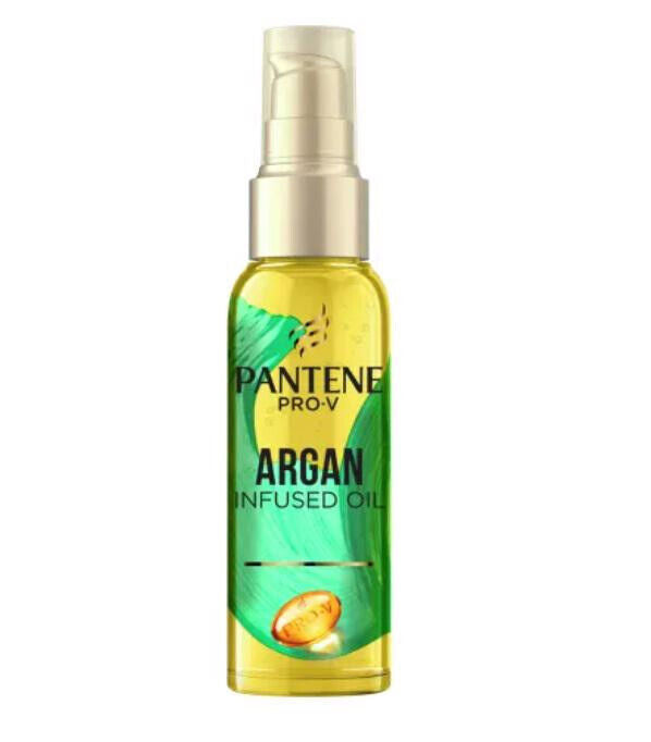 3 PANTENE PRO-V ARGAN Infused Nourishing Hair Oil 100ml 3.38fl oz