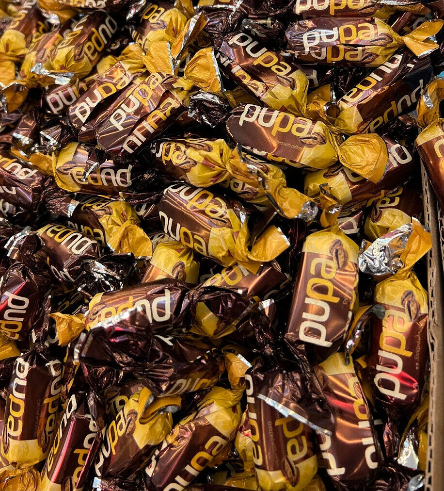 PERGALE PUPA Milk Chocolate Candies with Arabica Coffee Filling 35oz 1KG