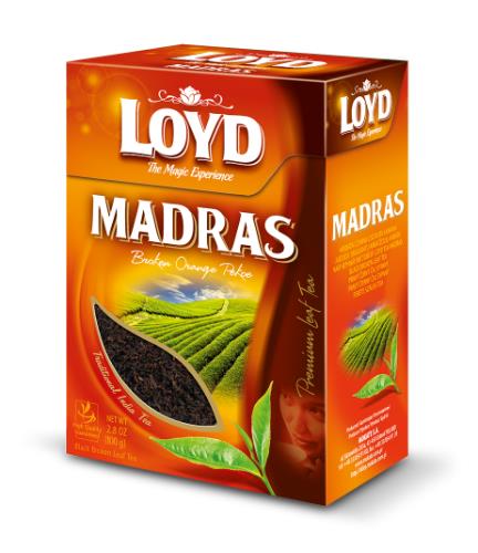 4 LOYD MADRAS Loose Leaf Black Tea Boxes 80g 2.8oz