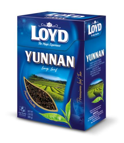 4 LOYD YUNNAN Loose Long Leaf Black Tea Boxes 80g 2.8oz