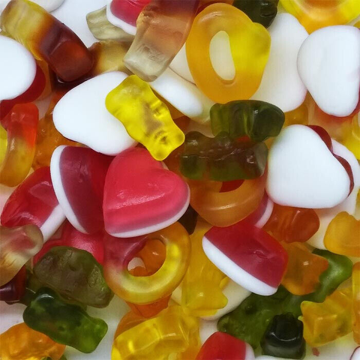 HARIBO STARMIX Assorted Shape Fruit Flavor Gummi Candies 100g