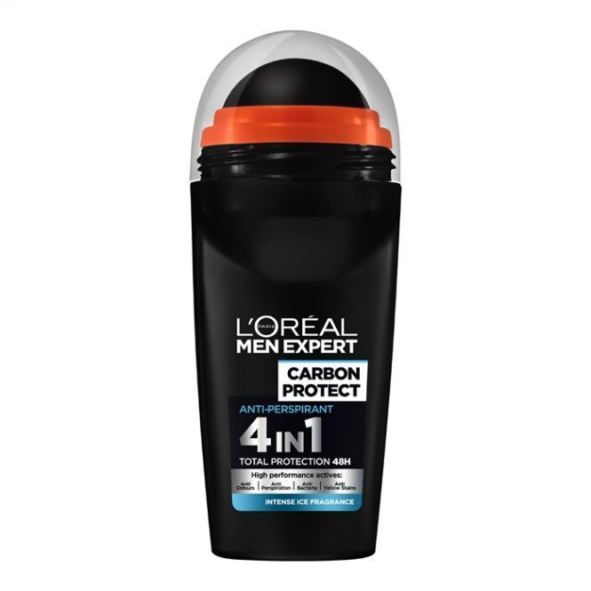 10 L'OREAL MEN EXPERT CARBON PROTECT 4in1 XXL Roll On Anti-Perspirant Deodorant