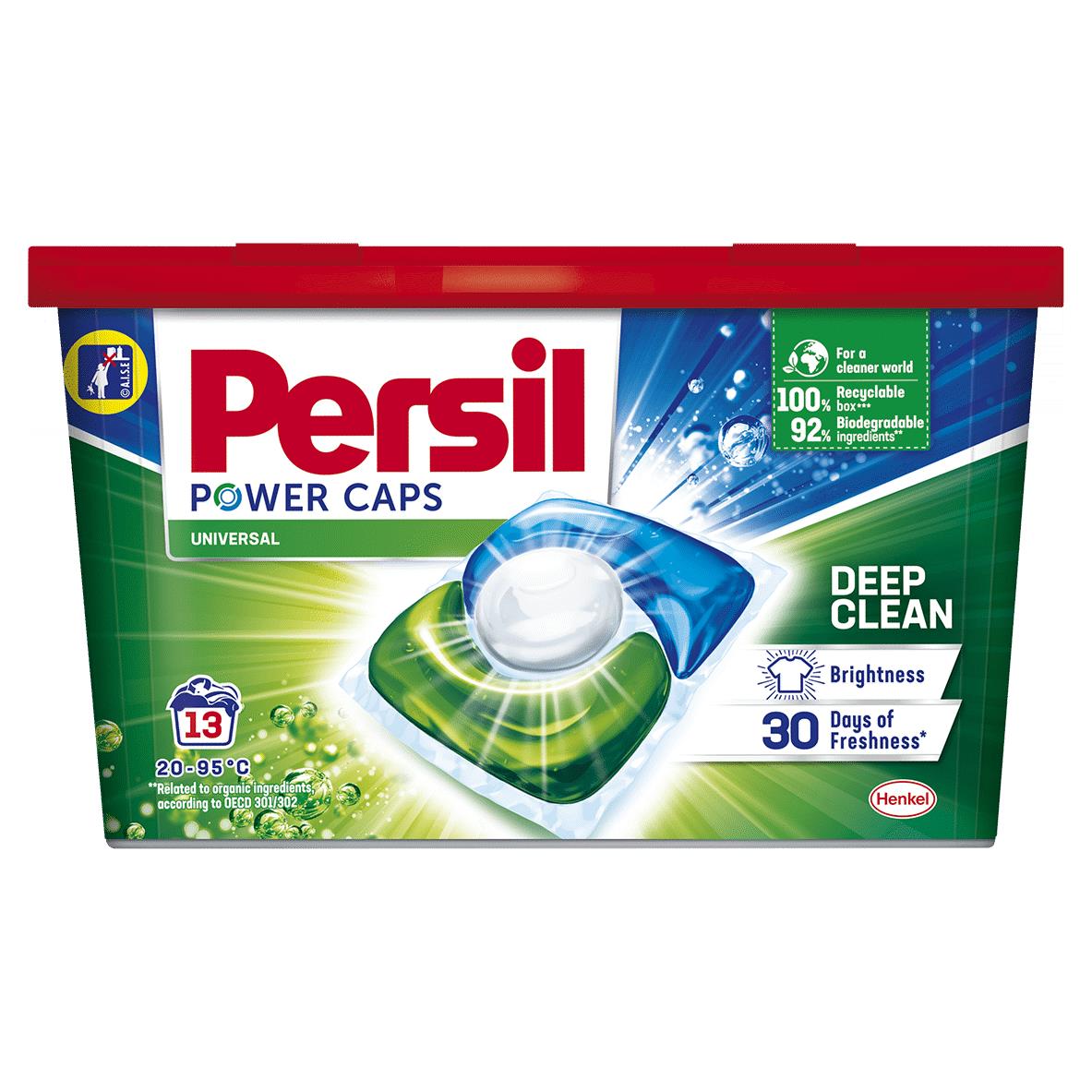4 PERSIL POWER CAPS DEEP CLEAN UNIVERSAL Capsules Laundry Detergent (52 loads)