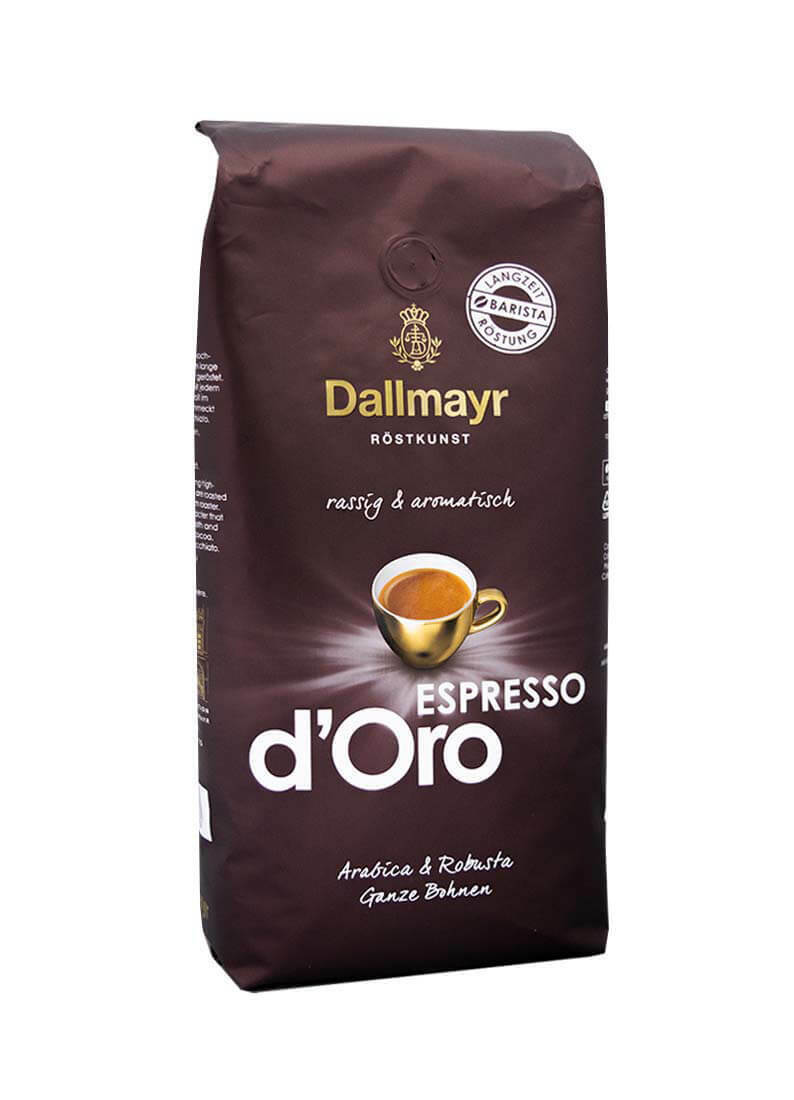 DALLMAYR ESPRESSO Coffee Beans Premium d'Oro Robusta Made in Germany 1kg 35oz