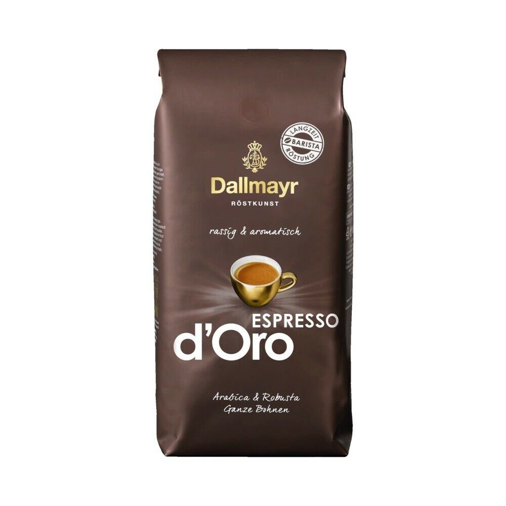 DALLMAYR ESPRESSO Coffee Beans Premium d'Oro Robusta Made in Germany 1kg 35oz
