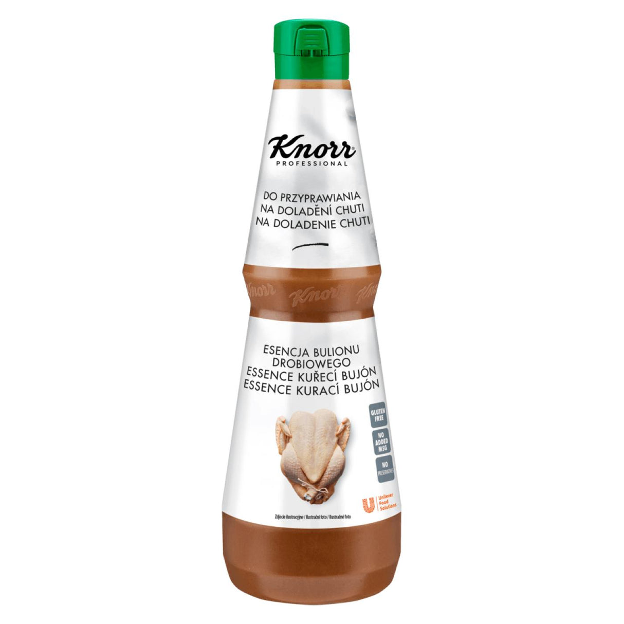 KNORR PROFESSIONAL FOR CHEFS Instant Chicken Broth Soup Essence 1L 33.8 fl.oz