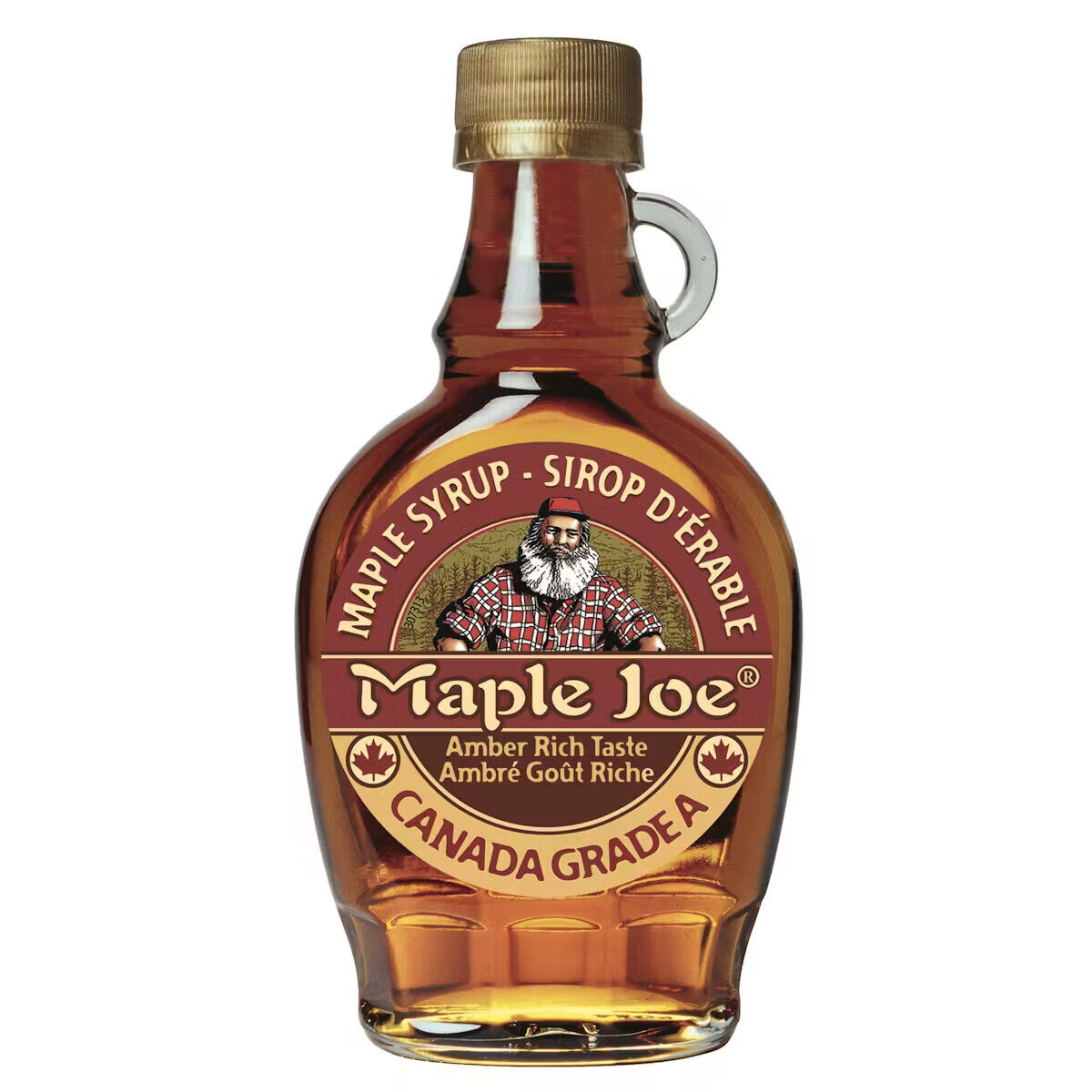 MAPLE JOE Maple Syrup Canada Grade A Amber Rich Taste 190ml