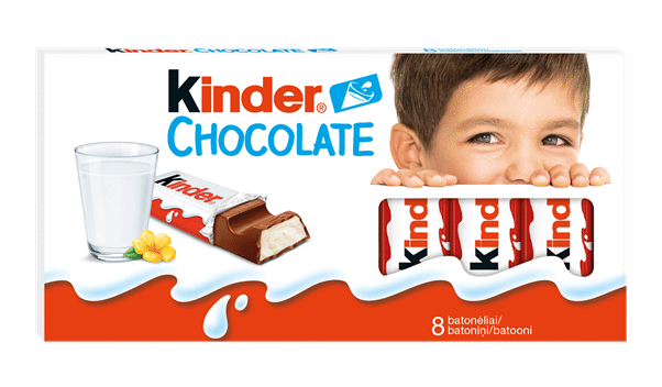 KINDER Milk Chocolate Bars 100g