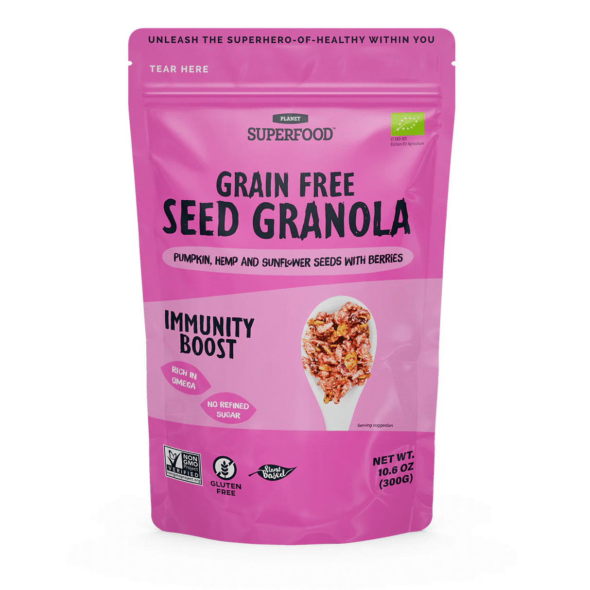 SUPERFOOD IMMUNITY BOOST Organic Granola 300g