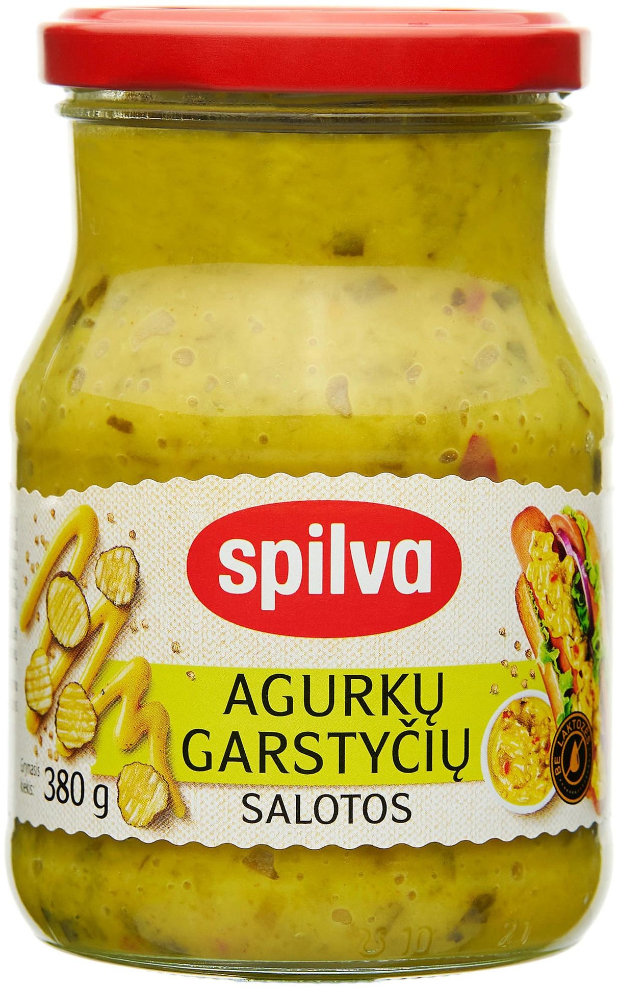 SPILVA Pickled Cucumber & Mustard Salad 380g