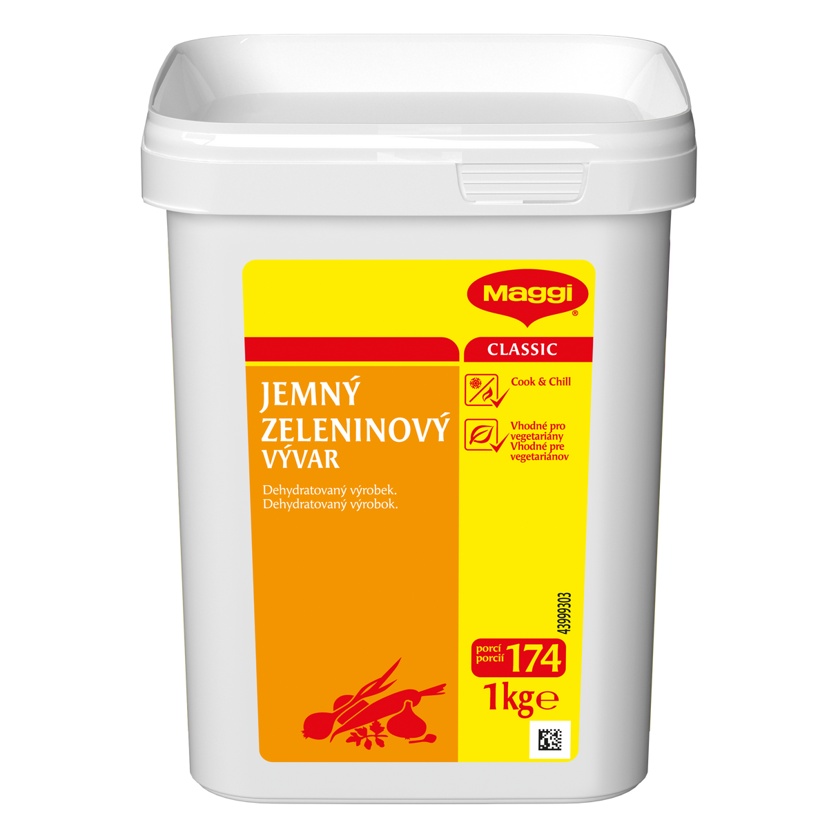 MAGGI Classic Vegetable Broth Bouillon Preparation Spice Mix 1kg