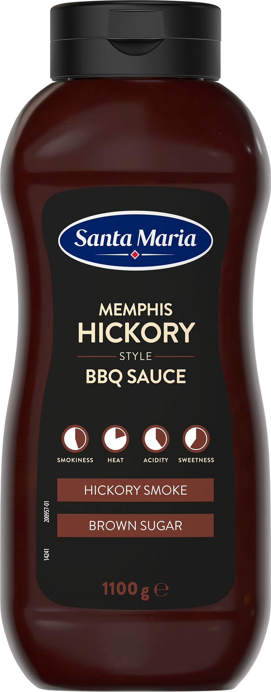 SANTA MARIA MEMPHIS HICKORY BBQ Sauce 1.1kg