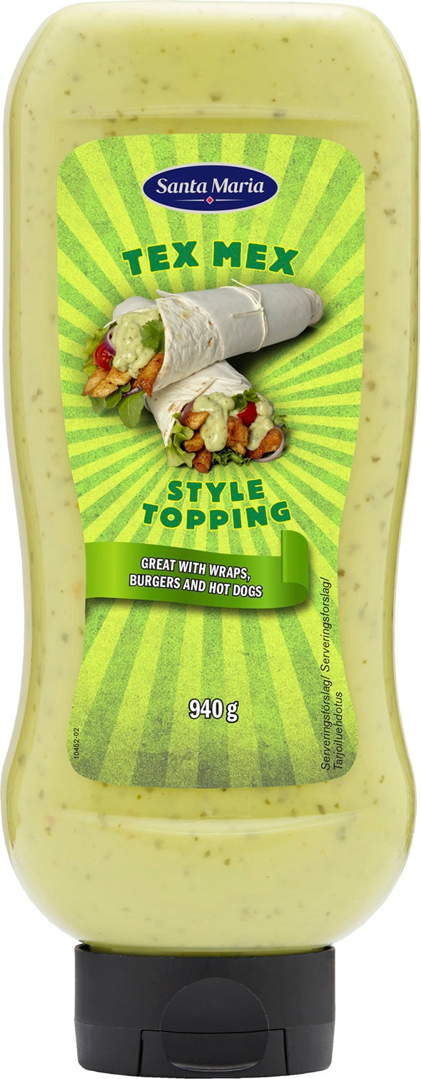 SANTA MARIA GUACAMOLE Style Topping Sauce Bottle 940g 33oz