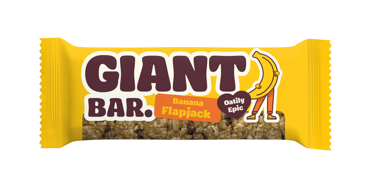 MA BAKER GIANT BAR Banana Flavor Cereal Bar 90g