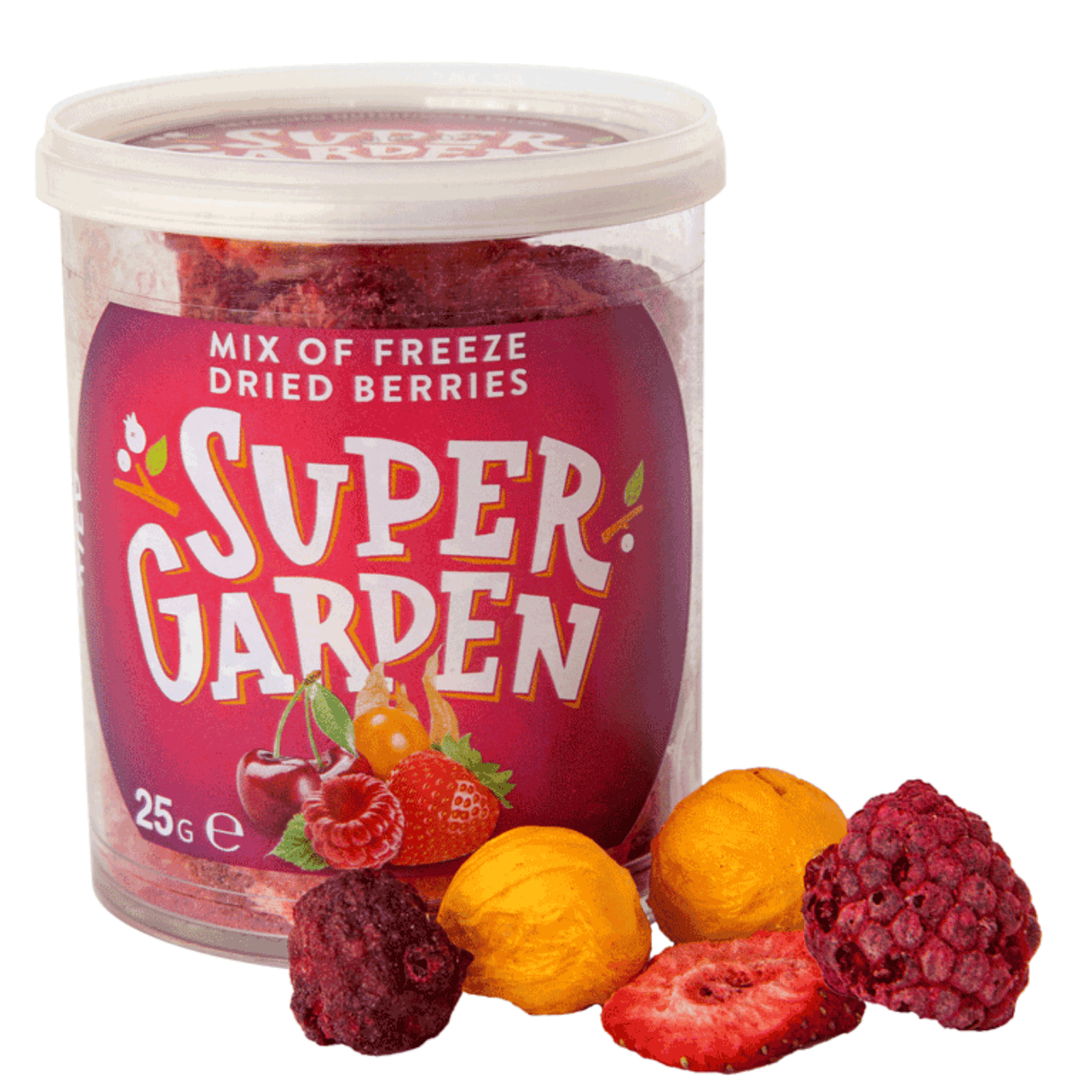 SUPERGARDEN Freeze Dried Berry Mix Dried Fruits 25g