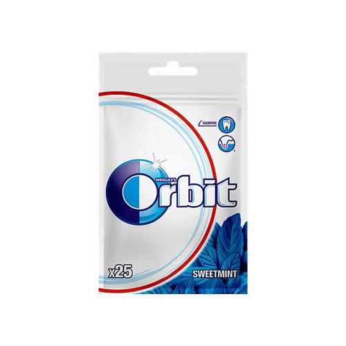 WRIGLEY'S ORBIT SWEET MINT Sugarfree Chewing Gum 35g 1.24oz
