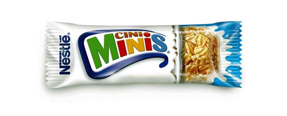 10 x NESTLE CINI MINIS Cinnamon Breakfast Cereal Bars Healthy Tasty Snacks