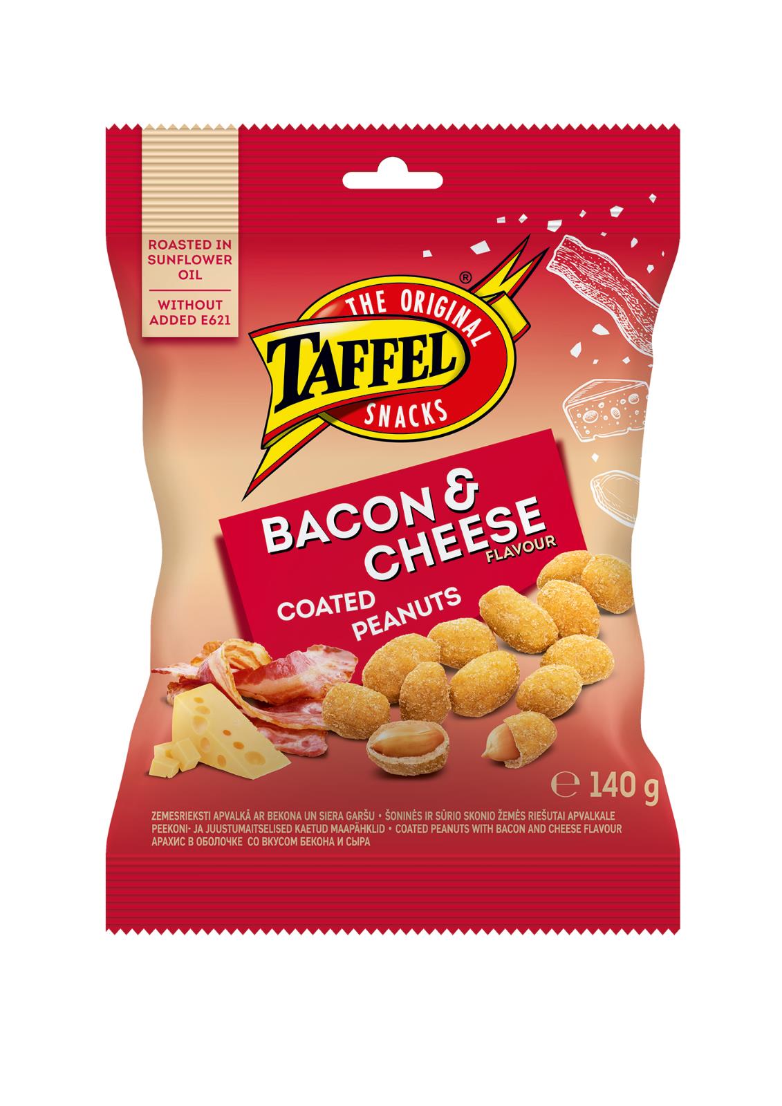 TAFFEL Coated Peanuts Variety Beer Snacks Chili Salsa Honey BBQ Flavors