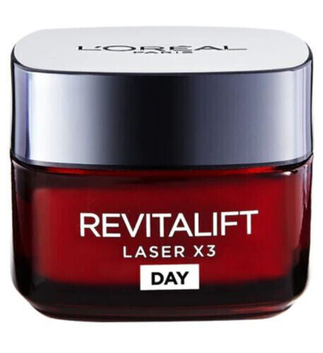 LOREAL REVITALIFT LASER X3 Deep Anti Aging Day Cream Hyaluronic Acid 50ml