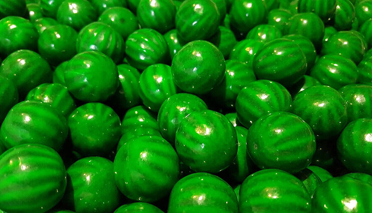 FINI WATERMELON Shape Bubble Gum with Fizzy Seeds Filling 12 x 90g
