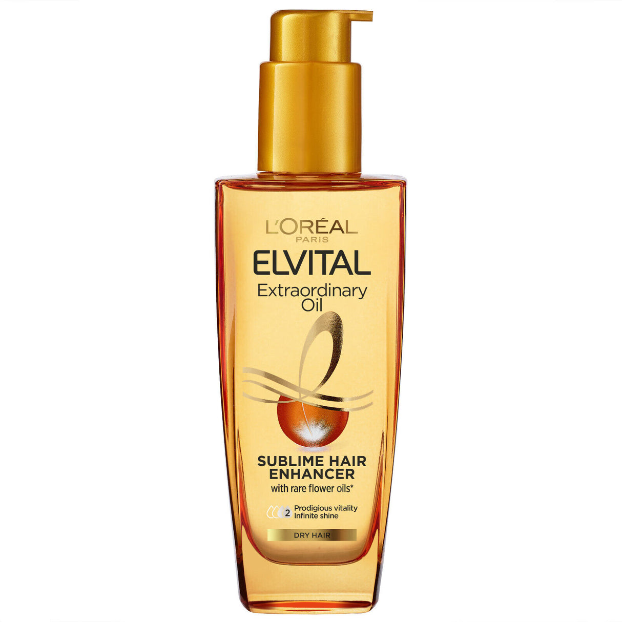 L'OREAL ELVITAL EXTRAORDINARY OIL Sublime Enhancer for Dry Hair 100ml