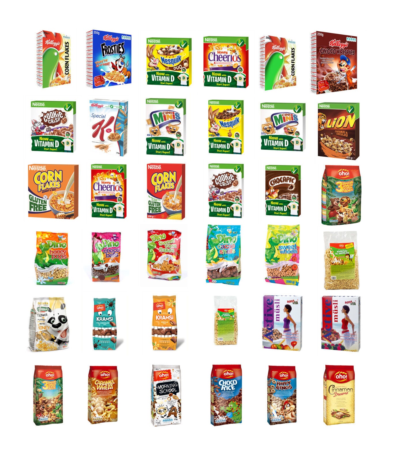 BREAKFAST CEREAL Variety