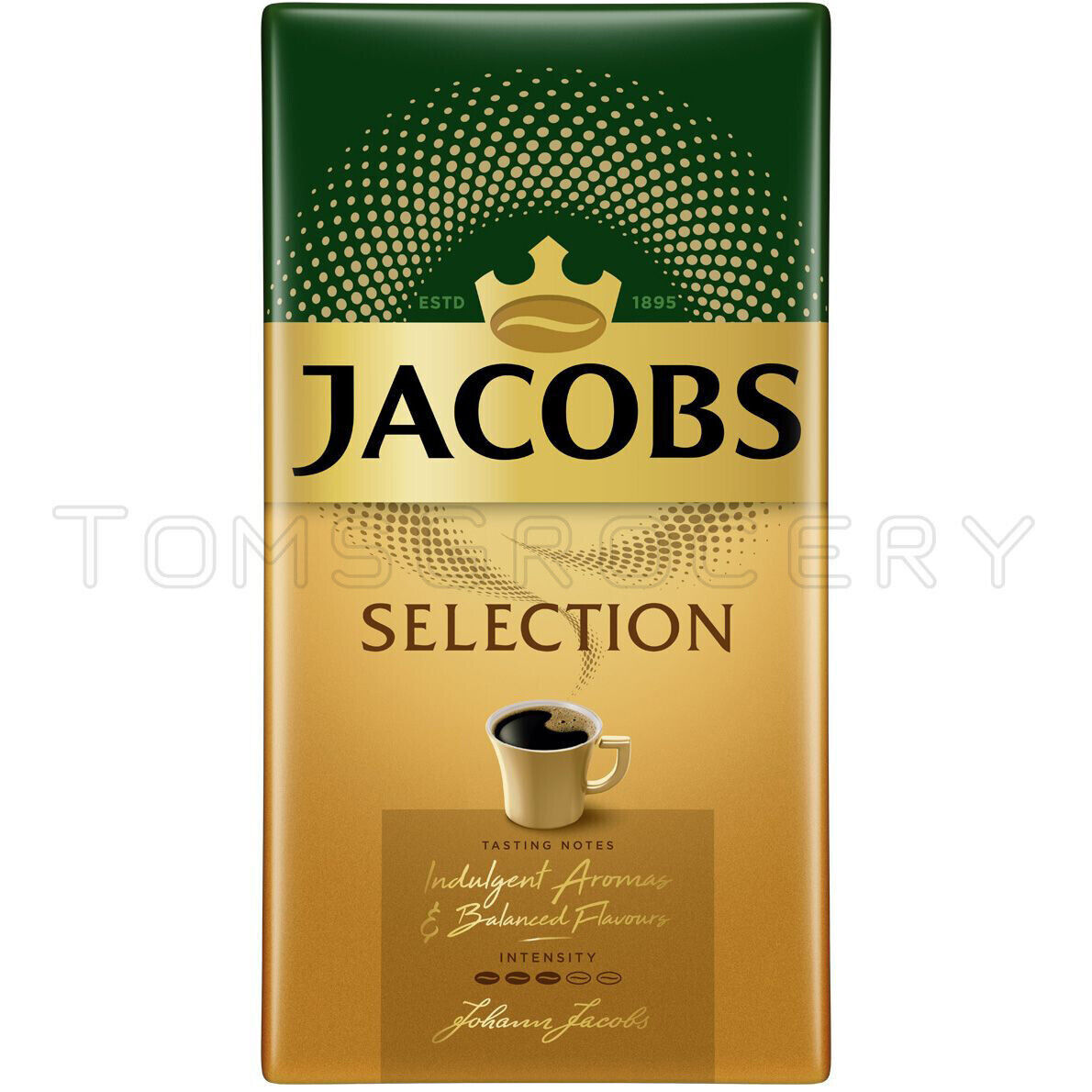 3 JACOBS SELECTION Premium Ground Coffee Packs Made in Germany 500g 18oz