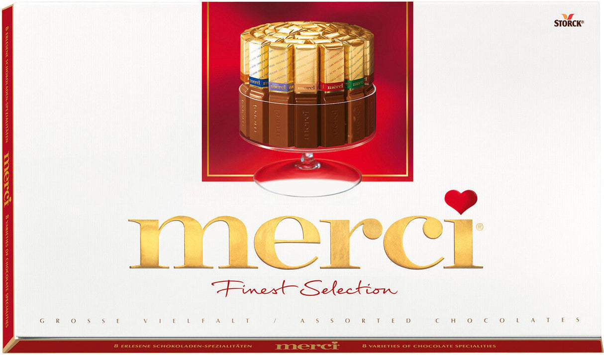 MERCI CHOCOLATE ASSORTMENT Chocolate Candies Box 400g