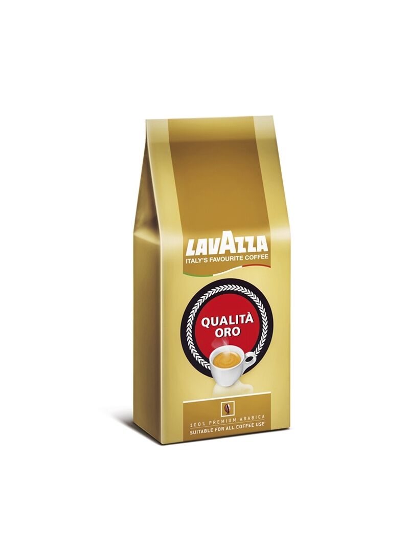 LAVAZZA QUALITA ORO Premium Italian Coffee Beans Medium Roast 100% Arabica 1kg