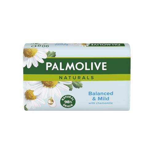 8 x PALMOLIVE BALANCED & MILD Bar Soap with Chamomile & Vitamin E 90g