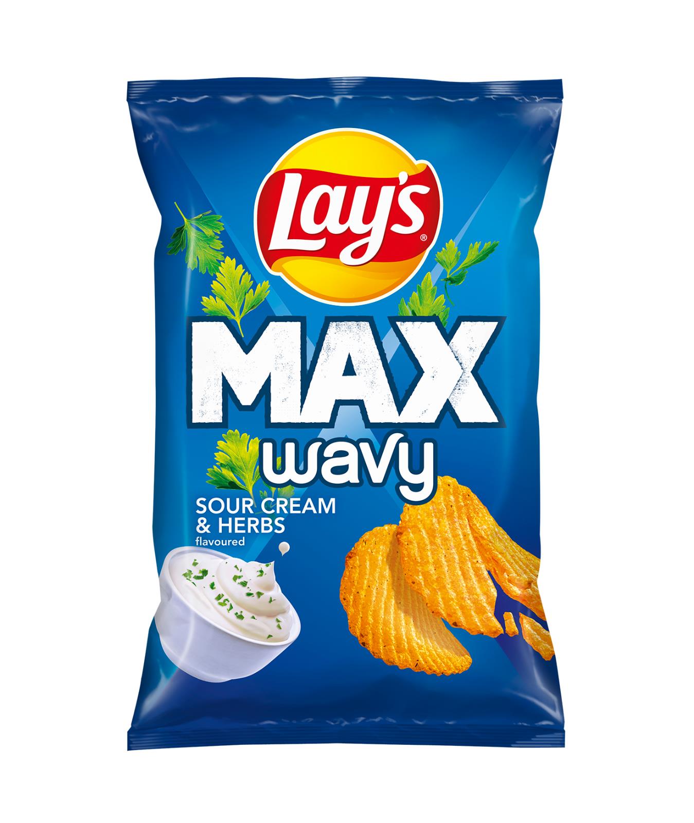 LAYS MAX Ridged Potato Chips Snacks Variety Salsa Cheese Cayenne Lime Flavors