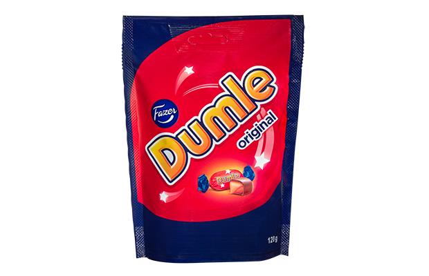 3 FAZER DUMLE Soft Toffee Sweets Covered with Milk Chocolate 120g 4.2oz