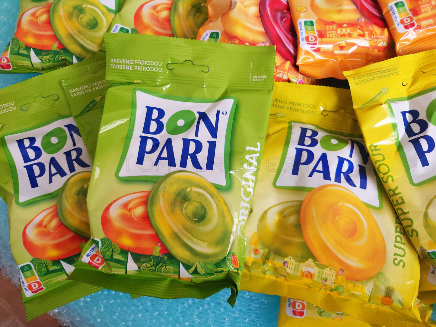 15 BON PARI Candies Fruit Citrus & Sour Flavors Bundle Bonbons European Sweets