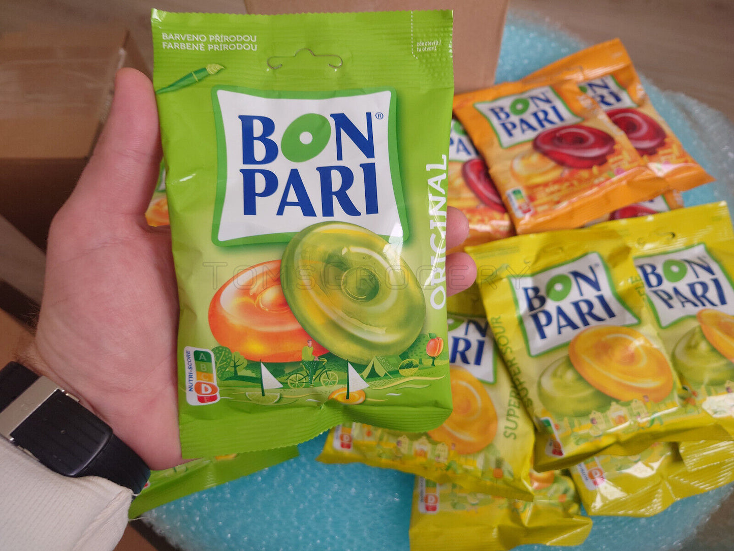 15 BON PARI Candies Fruit Citrus & Sour Flavors Bundle Bonbons European Sweets