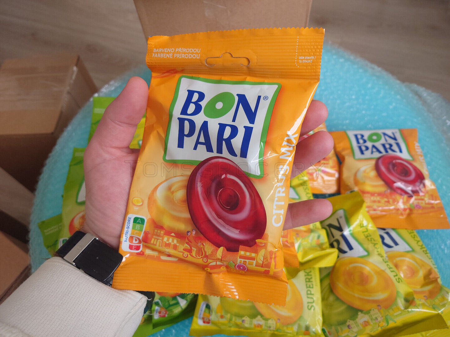 15 BON PARI Candies Fruit Citrus & Sour Flavors Bundle Bonbons European Sweets