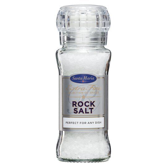 SANTA MARIA Pure Rock Salt Grinder Premium Quality 140g 4.93oz