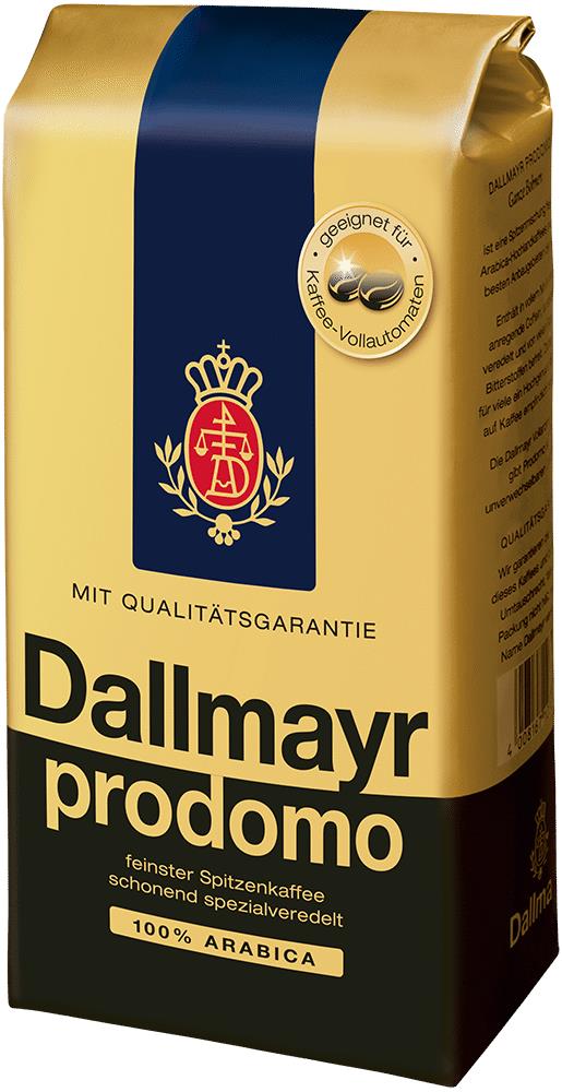 DALLMAYR PRODOMO Coffee Beans Top-Quality Arabica German Product 500g 17.6oz
