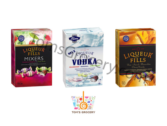 FAZER Chocolate Candies Liqueur Fills European Sweets Selection